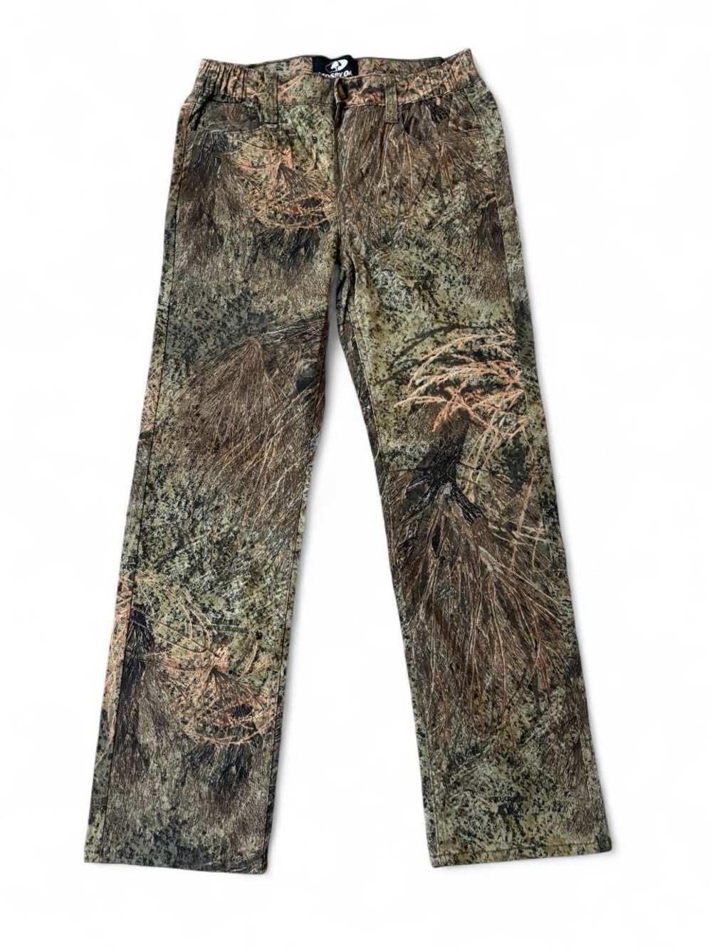 Mossy Oak Men’s Straight Camo Jeans - Green/Brown